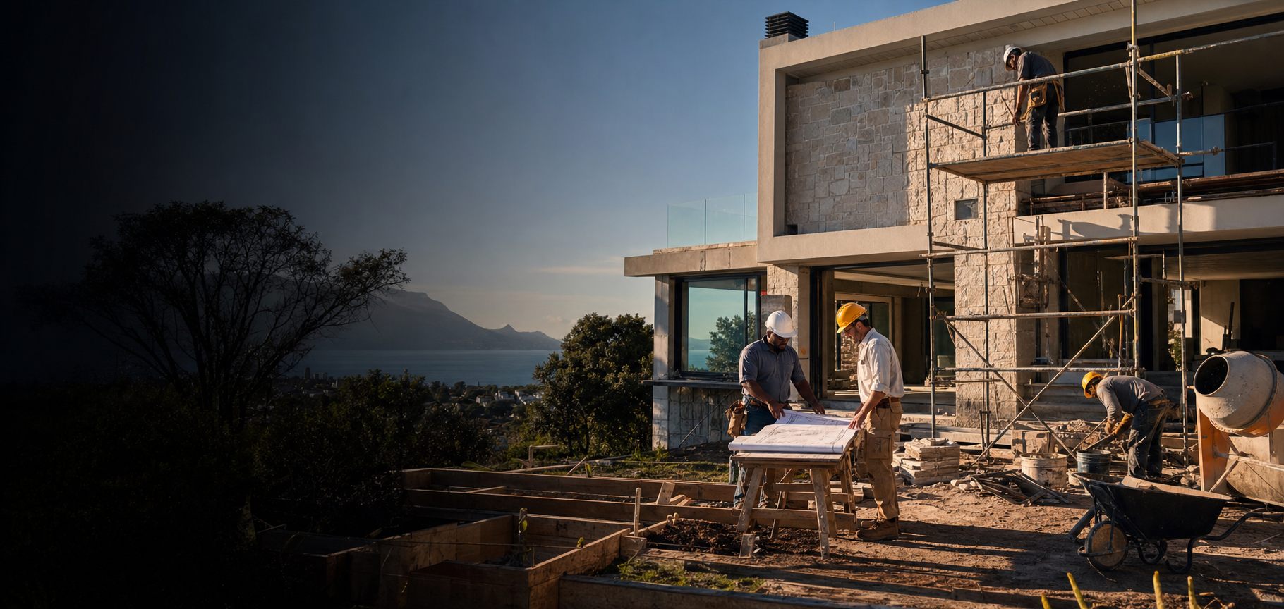 Professional residential building work in Cape Town