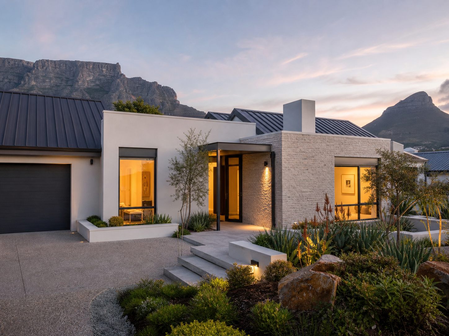 Representative contemporary Cape Town building work